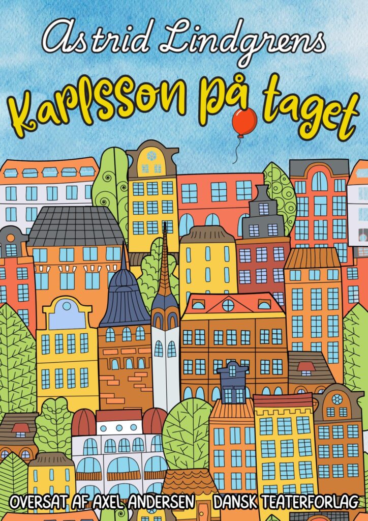 Karlsson på taget plakat